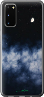 2D пластиковий чехол Нічне небо для Samsung Galaxy S20 - 6450t-1824 изображение 