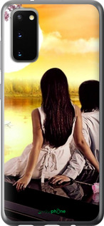 2D пластиковый чехол Sunset для Samsung Galaxy S20 - 6607t-1824 изображение 
