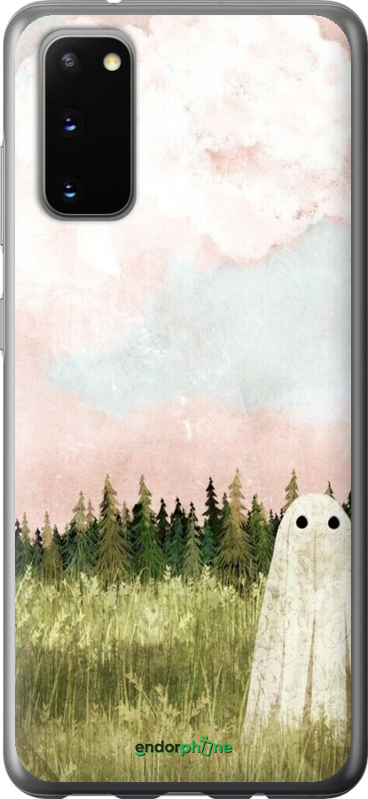 2D пластиковый чехол Привидение для Samsung Galaxy S20 - 6401t-1824 изображение 