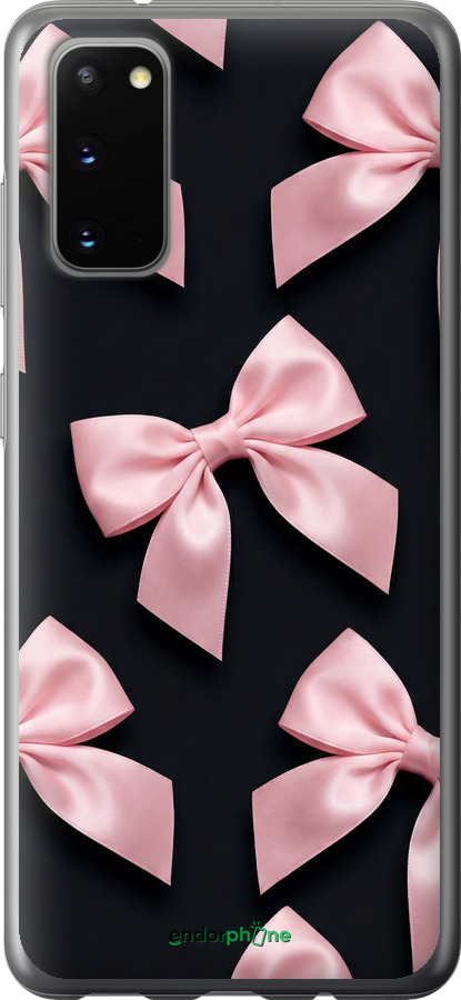 2D пластиковый чехол Coquette Ribbons Dark Coquette для Samsung Galaxy S20 - 6767t-1824 изображение 