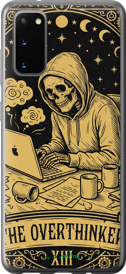 2D пластиковый чехол The Overthinker для Samsung Galaxy S20 - 6774t-1824 изображение 