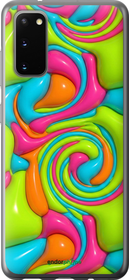 2D пластиковый чехол Y2K Jelly Dream для Samsung Galaxy S20 - 6780t-1824 изображение 