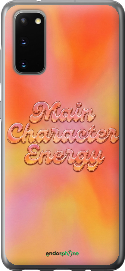 2D пластиковый чехол Aura Gradient Main Character Energy Aesthetic Y2K для Samsung Galaxy S20 - 6783t-1824 изображение 