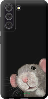 TPU чехол The Peeking Rat для Samsung Galaxy S21 FE - 6442b-2302 изображение 