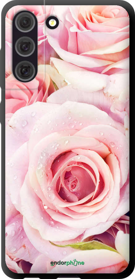 TPU чехол Троянди для Samsung Galaxy S21 FE - 525b-2302 изображение 