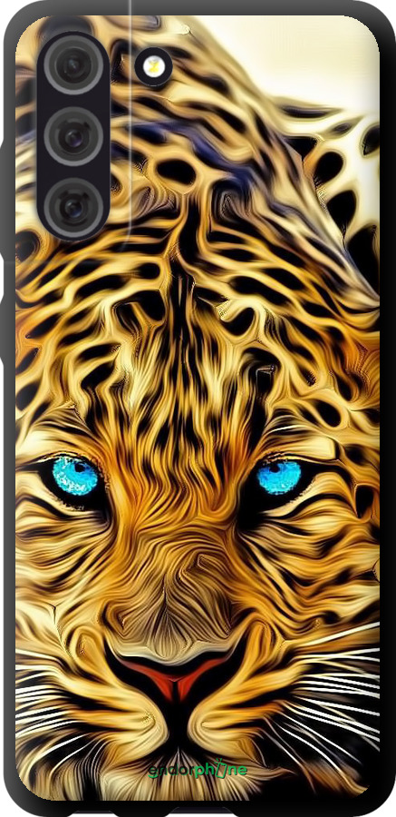 TPU чехол Леопард для Samsung Galaxy S21 FE - 6611b-2302 изображение 