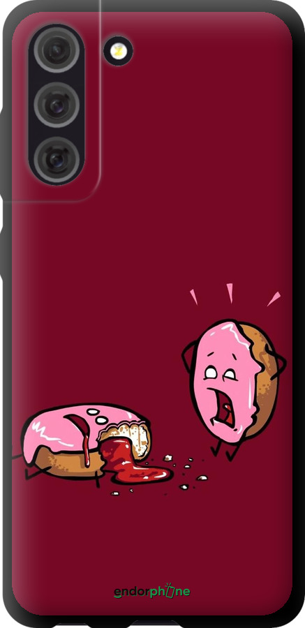 TPU чехол Печенье для Samsung Galaxy S21 FE - 911b-2302 изображение 