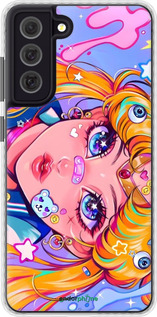Чохол Bumper чехол Сейлор Мун 4 для Samsung Galaxy S21 FE - 6353pc-2302 изображение 
