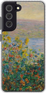Чехол Bumper чехол Пейзаж для Samsung Galaxy S21 FE - 6445pc-2302 изображение 