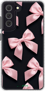 Чехол Bumper чехол Coquette Ribbons Dark Coquette для Samsung Galaxy S21 FE - 6767pc-2302 изображение 