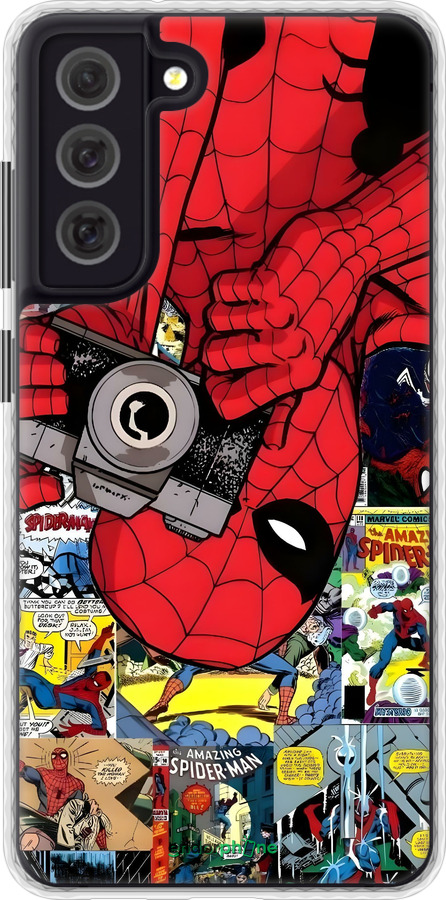 Чохол Bumper чехол Людина павук 2 для Samsung Galaxy S21 FE - 6333pc-2302 изображение 