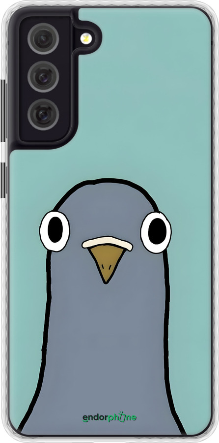 Чохол Bumper чехол Голубь для Samsung Galaxy S21 FE - 6388pc-2302 изображение 