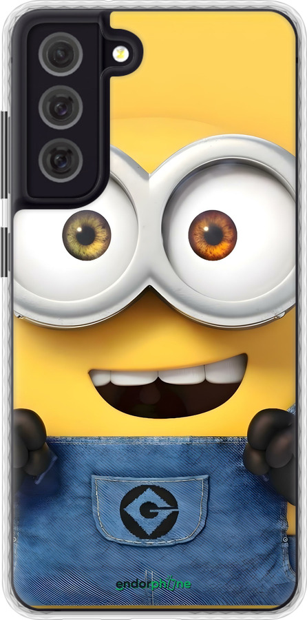 Чохол Bumper чехол Миньон для Samsung Galaxy S21 FE - 6389pc-2302 изображение 