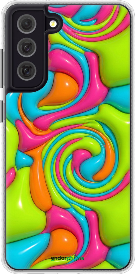 Чехол Bumper чехол Y2K Jelly Dream для Samsung Galaxy S21 FE - 6780pc-2302 изображение 