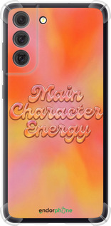 Силикон с усиленными углами чехол Aura Gradient Main Character Energy Aesthetic Y2K для Samsung Galaxy S21 FE - 6783sp-2302 изображение 