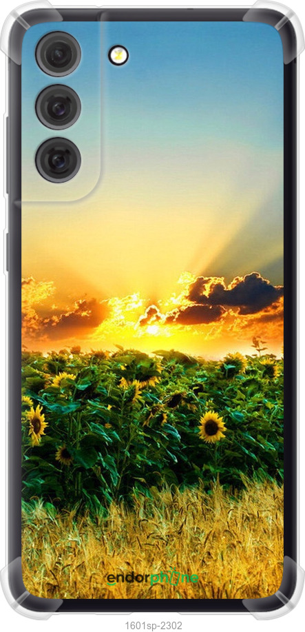 

Силіконовий протиударний с посиленими кутами чохол "Україна" для Samsung Galaxy S21 FE