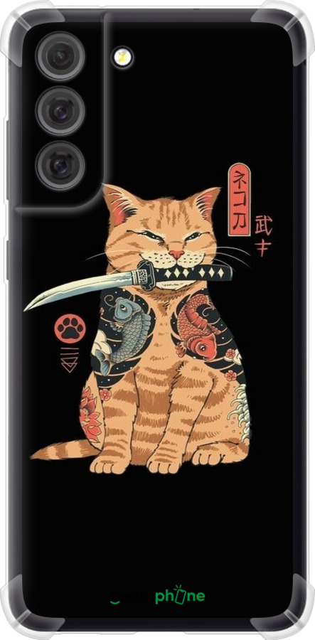 Силіконовий протиударний с посиленими кутами чехол Catana для Samsung Galaxy S21 FE - 6262sp-2302 изображение 