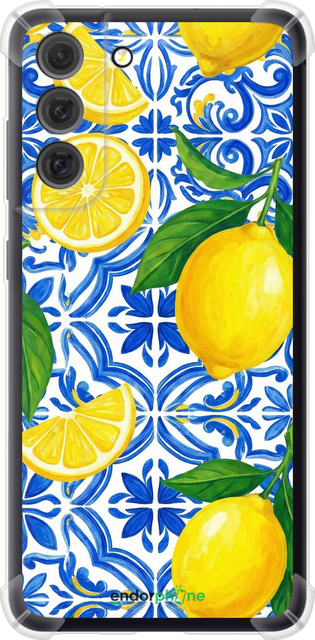 Силикон с усиленными углами чехол Grocery Girl Italian Summer для Samsung Galaxy S21 FE - 6766sp-2302 изображение 