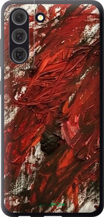 2D пластиковий чехол Абстрактна композиція в червоних тонах для Samsung Galaxy S21 FE - 6541t-2302 изображение 