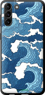 TPU чехол Абстрактный рисунок морских волн для Samsung Galaxy S21 Plus - 6538b-2115 изображение 