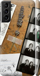 3D пластиковый матовый чехол 'Aesthetic Scrapbook Collage' для Samsung Galaxy S21 Plus изображение 16