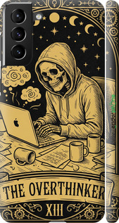 3D пластиковий матовий чехол The Overthinker для Samsung Galaxy S21 Plus - 6774m-2115 изображение 