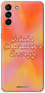 Силіконовий протиударний с посиленими кутами чехол Aura Gradient Main Character Energy Aesthetic Y2K для Samsung Galaxy S21 Plus - 6783sp-2115 изображение 
