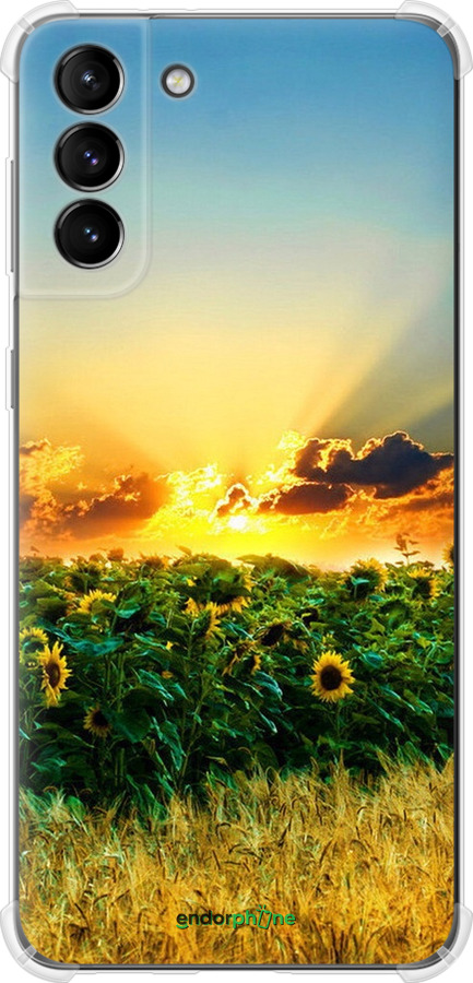 

Силіконовий протиударний с посиленими кутами чохол "Україна" для Samsung Galaxy S21 Plus
