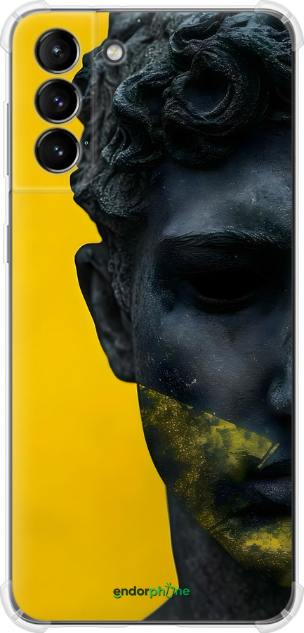Силикон с усиленными углами чехол Статуя арт для Samsung Galaxy S21 Plus - 6330sp-2115 изображение 