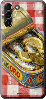 2D пластиковый чехол Vintage Sardine Tin Phone для Samsung Galaxy S21 Plus - 6772t-2115 изображение 