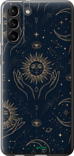 2D пластиковый чехол 'Celestial Harmony: Sun & Moon Gold Mystic Pattern' для Samsung Galaxy S21 Plus изображение 13
