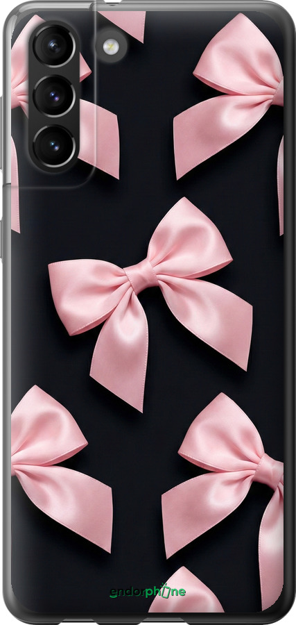 2D пластиковый чехол Coquette Ribbons Dark Coquette для Samsung Galaxy S21 Plus - 6767t-2115 изображение 