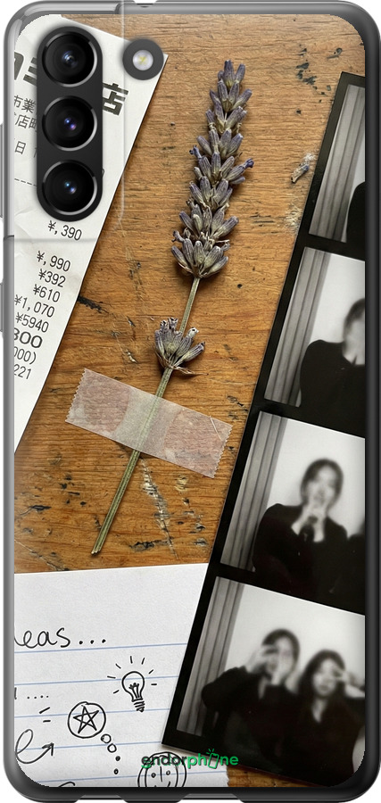 2D пластиковый чехол Aesthetic Scrapbook Collage для Samsung Galaxy S21 Plus - 6773t-2115 изображение 