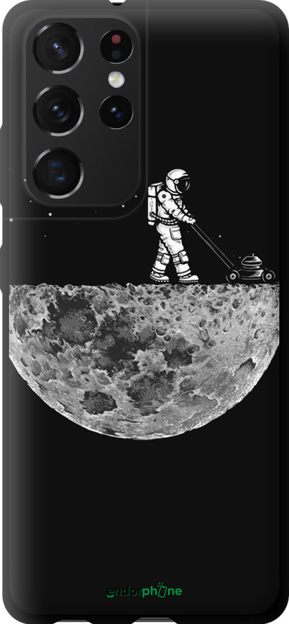 TPU чехол Moon in dark для Samsung Galaxy S21 Ultra (5G) - 4176b-2116 изображение 