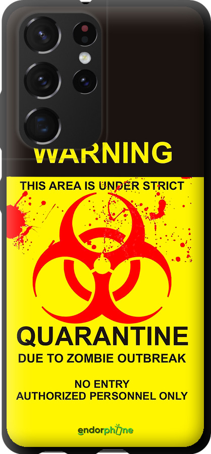 TPU чехол Biohazard 9 для Samsung Galaxy S21 Ultra (5G) - 4825b-2116 изображение 