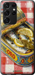 2D пластиковий чохол 'Vintage Sardine Tin Phone' для Samsung Galaxy S21 Ultra (5G) зображення 4