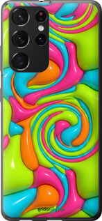 Силіконовий чехол Y2K Jelly Dream для Samsung Galaxy S21 Ultra (5G) - 6780u-2116 изображение 