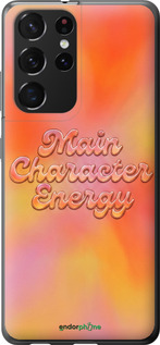 Силиконовый чехол Aura Gradient Main Character Energy Aesthetic Y2K для Samsung Galaxy S21 Ultra (5G) - 6783u-2116 изображение 