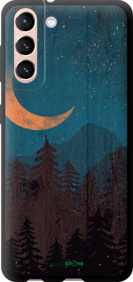 TPU чехол Зоряний ліс для Samsung Galaxy S21 - 6480b-2114 изображение 