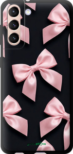 TPU чехол Coquette Ribbons Dark Coquette для Samsung Galaxy S21 - 6767b-2114 изображение 