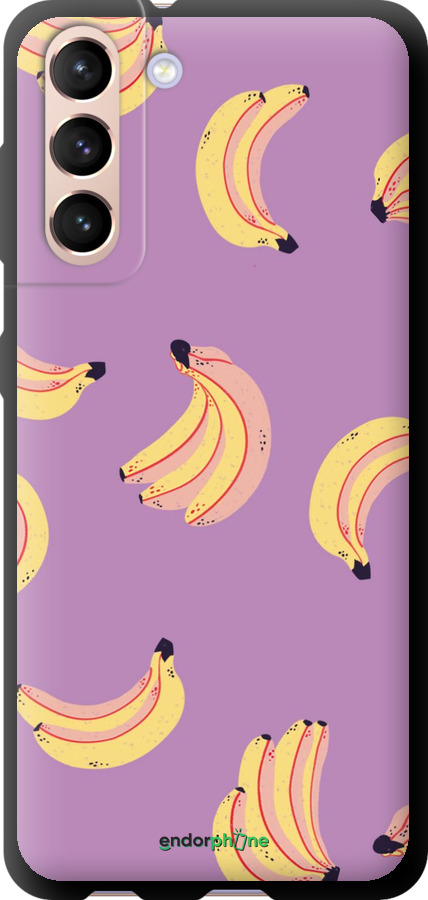 TPU чехол Банани для Samsung Galaxy S21 - 4312b-2114 изображение 