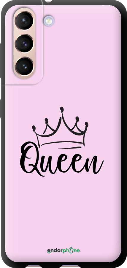 TPU чехол Queen & King для неё для Samsung Galaxy S21 - 5520b-2114 изображение 