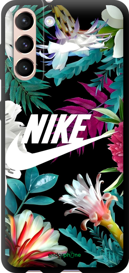 TPU чехол Nike для Samsung Galaxy S21 - 6378b-2114 изображение 