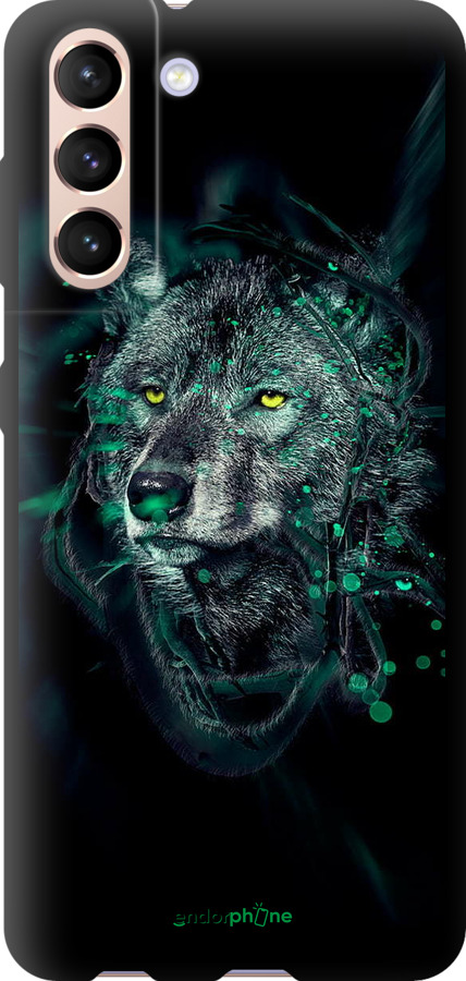 TPU чехол Wolf для Samsung Galaxy S21 - 6610b-2114 изображение 