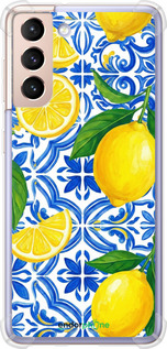 Силіконовий протиударний с посиленими кутами чехол Grocery Girl Italian Summer для Samsung Galaxy S21 - 6766sp-2114 изображение 