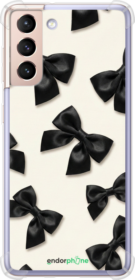 Силіконовий протиударний с посиленими кутами чехол Dark Coquette для Samsung Galaxy S21 - 6765sp-2114 изображение 