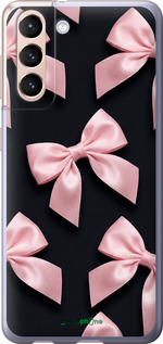 Силиконовый чехол 'Coquette Ribbons Dark Coquette' для Samsung Galaxy S21 изображение 1