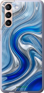 Силиконовый чехол Liquid Chrome для Samsung Galaxy S21 - 6781u-2114 изображение 