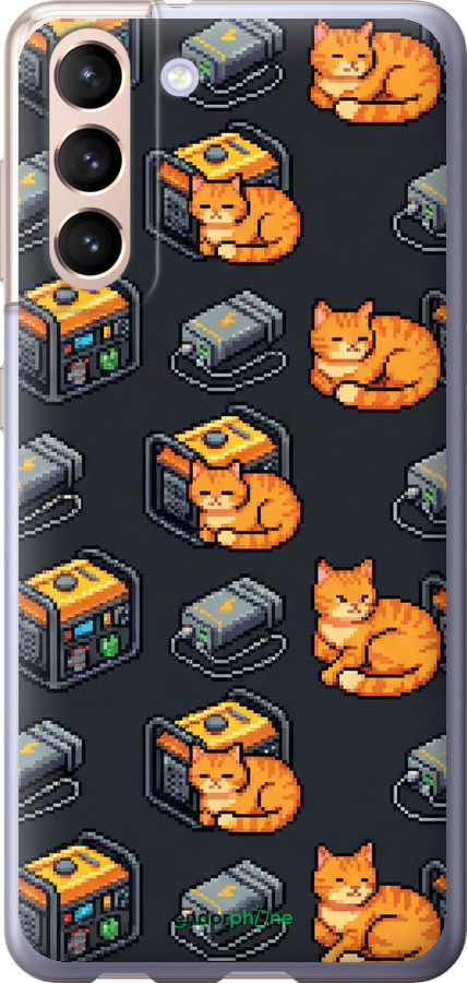 Силиконовый чехол Autonomous Zone для Samsung Galaxy S21 - 6771u-2114 изображение 