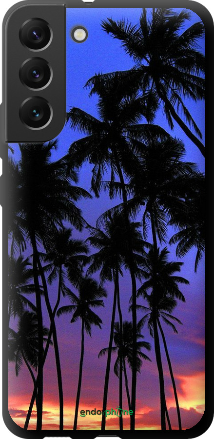 TPU чехол Пальми для Samsung Galaxy S22 Plus - 4324b-2495 изображение 